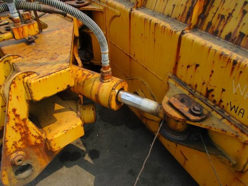 ใบมีดดัน รถตัก KOMATSU WA-200 ใบมีกว้าง 3.90 เมตร สูง 1 เมตร