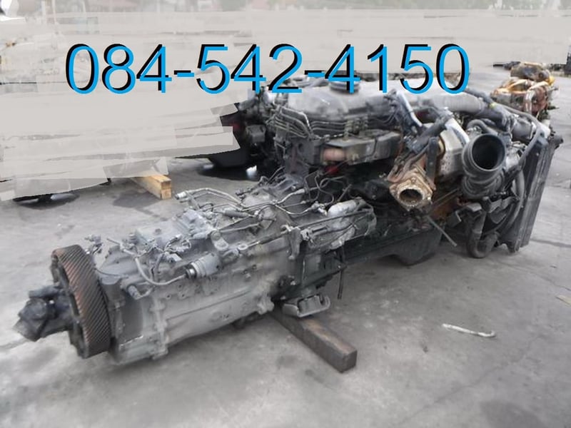 เครื่องยนต์ คอมอลเรล HINO K13C เครื่องยนต์ 6 สูบ 370 แรงม้า 