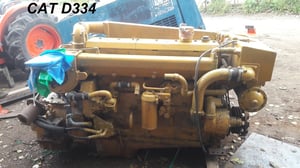 เครื่องยนต์เรือ CAT D334 ดีเซล 6 สูบ 240 แรง เก่าเมืองนอก