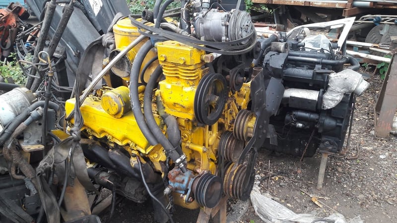 เครื่องยนต์ CAT3208 เก่าเมืองนอก