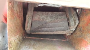 เครื่องย่อยกิ่งไม้ พร้อมมอเตอร์ เก่าเมืองนอก