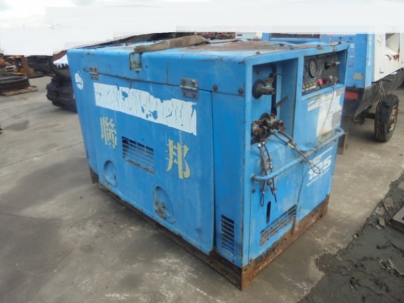 ปั้มลม AIRMAN PDS125S เครื่อง 3 สูบ 7 บาร์ มียี่ห้อ DENYO , KOMATSU