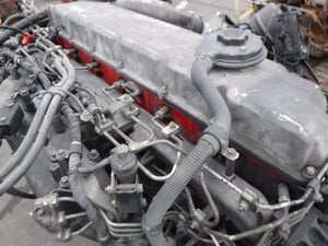 เครื่องยนต์คอมมอลเรล ยี่ห้อ HINO K13C 6สูบ 370 แรงม้า พร้อมเกียร์ และอินเตอร์คูลเลอร์ เครื่องยนต์คอมมอลเรล ยี่ห้อ HINO K13C 6สูบ 370 แรงม้า พร้อมเกียร์ และอินเตอร์คูลเลอร์