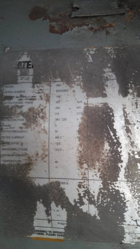 เครื่องปั่นไฟ CATERPILLAR 350 เครื่อง CAT3406