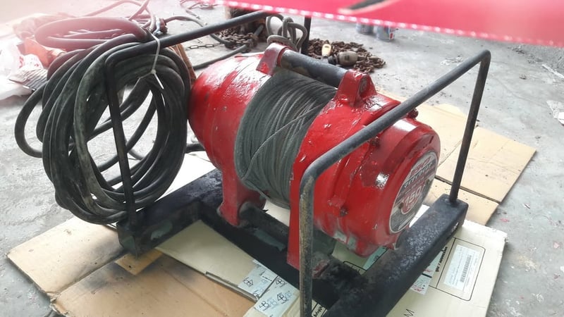 รอกสลิง SHINDAIWA, 2KITO, YASKAWA, RYOBI เก่าญี่ปุ่น ไฟญี่ปุ่นนะครับ