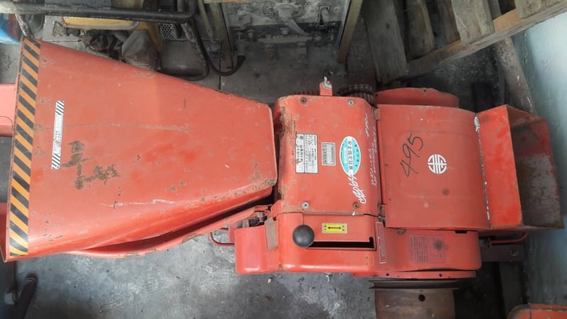 เครื่องย่อยกิ่งไม้ พร้อมมอเตอร์ เก่าเมืองนอก