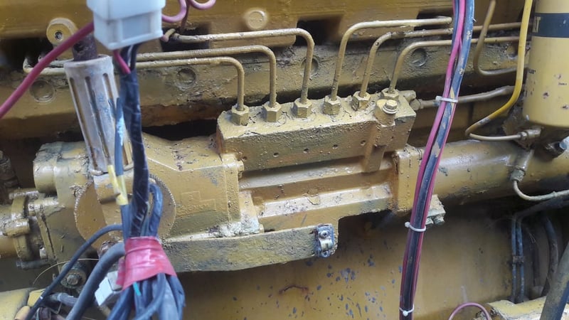 เครื่องยนต์เรือ CAT D334 ดีเซล 6 สูบ 240 แรง เก่าเมืองนอก