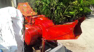 เครื่องย่อยกิ่งไม้ พร้อมมอเตอร์ เก่าเมืองนอก 