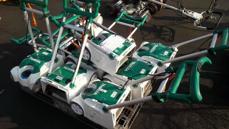 เครื่องตัดหญ้า MAKITA และ RYOBI ของเก่าเมืองนอก ไฟญี่ปุ่น