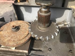 เครื่องกัดเหล็ก MIZOGUGHI เก่าญี่ปุ่น ไฟญี่ปุ่นนะครับ ขายตามสภาพ ตามภาพครับ