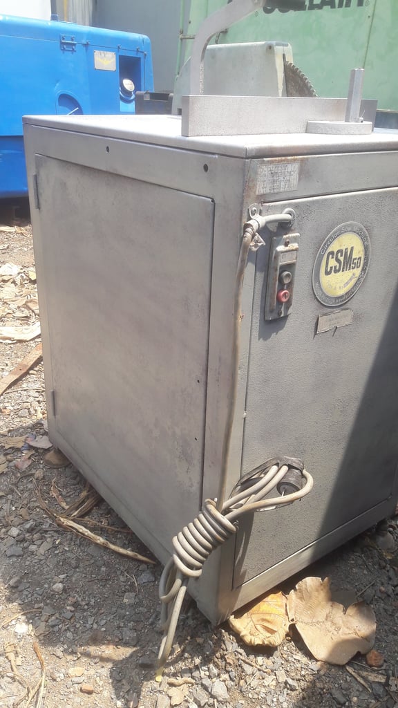 เครื่องตัดไม้ โต๊ะเลื่อยวงเดือน MITSUBISHI CSM50 ไฟญี่ปุ่น เก่าเมืองนอก ยังไม่เคยใช้งานในไทย เครื่องตัดไม้ โต๊ะเลื่อยวงเดือน MITSUBISHI CSM50 ไฟญี่ปุ่น เก่าเมืองนอก ยังไม่เคยใช้งานในไทย