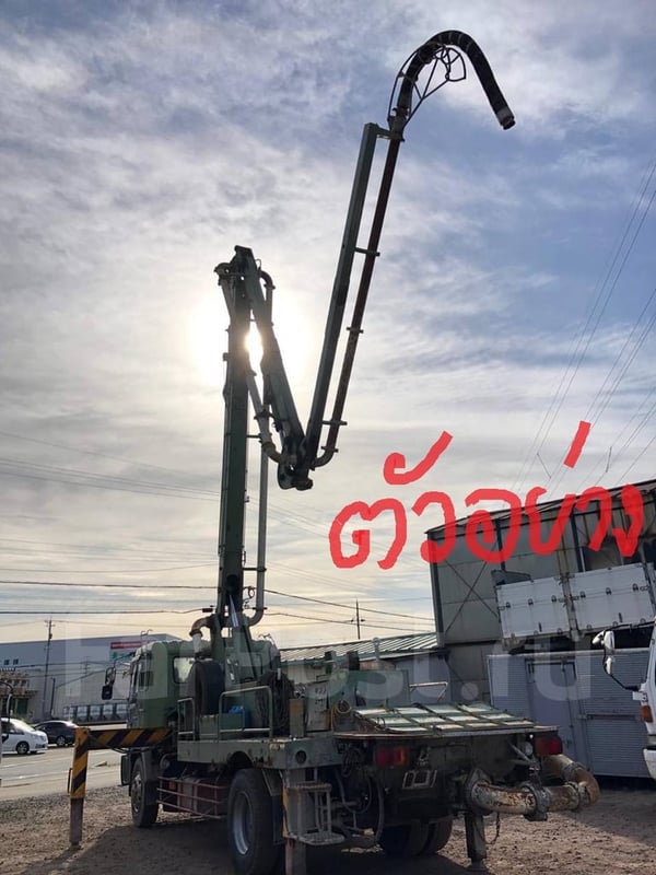 เครื่องปั้มคอนกรึตเครื่องยิงปูน ติดหลังรถบรรทุก ยี่ห้อ KYOKUTO รุ่น PY-21-51, PH65-18 และ PUTZMEISTER WSL-90D-200