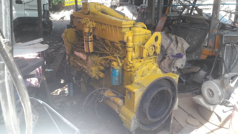 เครื่องยนต์ CATERPILLAR 3406 435แรง เก่าเมืองนอก