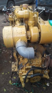 เครื่องยนต์เรือ CAT D334 ดีเซล 6 สูบ 240 แรง เก่าเมืองนอก
