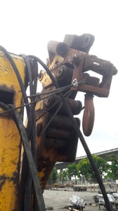 เครนติดหลังรถบรรทุก COPMA ถังไฮโดรลิค พร้อมปั้ม ยกได้ 10 ตัน 4 ปลอก