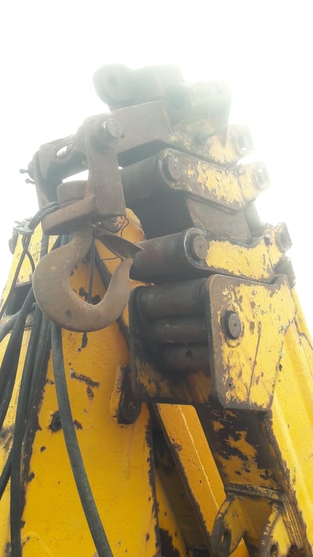 เครนติดหลังรถบรรทุก COPMA ยกได้ 10 ตัน 4 ปลอก เครนติดหลังรถบรรทุก COPMA ยกได้ 10 ตัน 4 ปลอก