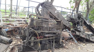 เครนติดรถบรรทุก HIAB105-2 ยกได้ 4.5 ตัน