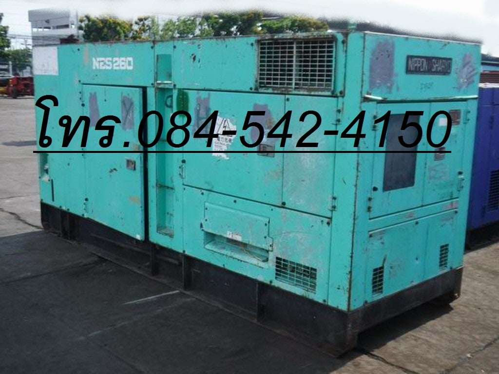 NIPPON SHARYO NES260 เครื่องปั่นไฟ ขนาด 260kva