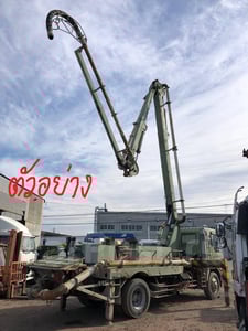 เครื่องปั้มคอนกรึตเครื่องยิงปูน ติดหลังรถบรรทุก ยี่ห้อ KYOKUTO รุ่น PY-21-51, PH65-18 และ PUTZMEISTER WSL-90D-200