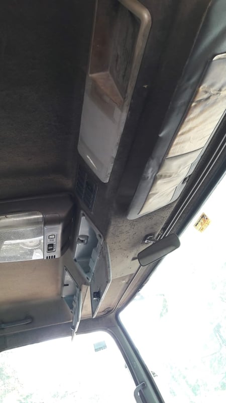 หัวเก๋ง ISUZU DECA ทําสีแล้ว สามารถใส่ได้ กับรถบรรทุกทุกรุ่น ปรับแต่งนิดหน่อย ปรึกษาช่างของท่านดู