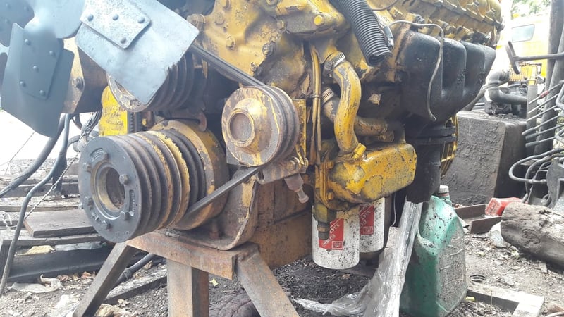 เครื่องยนต์ CAT3208 เก่าเมืองนอก เครื่องยนต์ CAT3208 เก่าเมืองนอก