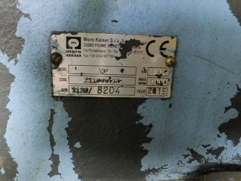 MORO KAISER M9 ปั้มสูญญากาศ ดูดโคลน VOCUUM PUMP MORO M9