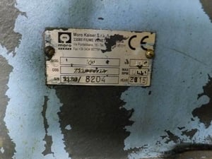 MORO KAISER M9 ปั้มสูญญากาศ ดูดโคลน VOCUUM PUMP MORO M9