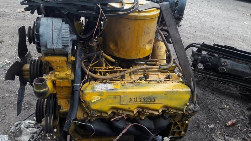 เครื่องยนต์ CAT3208 เก่าเมืองนอก
