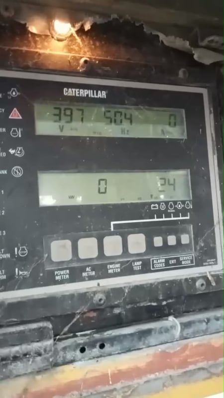 เครื่องปั่นไฟ CATERPILLAR 350 เครื่อง CAT3406 เครื่องปั่นไฟ CATERPILLAR 350 เครื่อง CAT3406