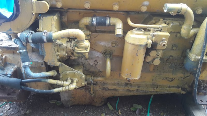 เครื่องยนต์เรือ CAT D334 ดีเซล 6 สูบ 240 แรง เก่าเมืองนอก