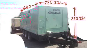 ปั้มลม ยี่ห้อ SULLAIR 1300CFM เก่าเมืองนอก ปั้มลม ยี่ห้อ SULLAIR 1300CFM เก่าเมืองนอก