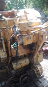 เครื่องยนต์ CATERPILLAR 3406 ดีเซล 6 สูบ 434 แรง พร้อมปั้ม เครื่องยนต์ CATERPILLAR 3406 ดีเซล 6 สูบ 434 แรง พร้อมปั้ม