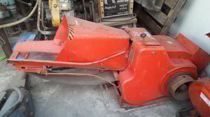 เครื่องย่อยกิ่งไม้ พร้อมมอเตอร์ เก่าเมืองนอก พร้อมใช้งาน