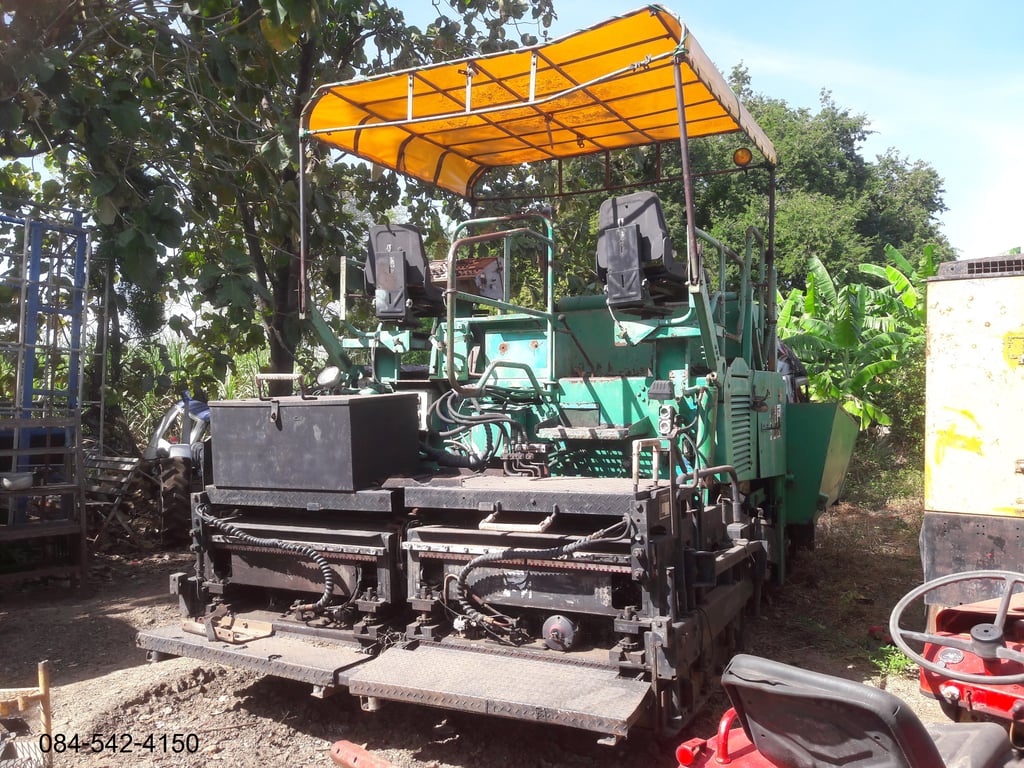 รถปูยาง VOGELE SUPER 1600 ระยะปู 4.75-6 เมตร เครื่องดอยซ์ 6 สูบ รถปูยาง VOGELE SUPER 1600 ระยะปู 4.75-6 เมตร เครื่องดอยซ์ 6 สูบ