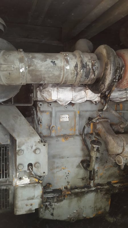 เครื่องปั่นไฟ CATERPILLAR 350 เครื่อง CAT3406 เครื่องปั่นไฟ CATERPILLAR 350 เครื่อง CAT3406