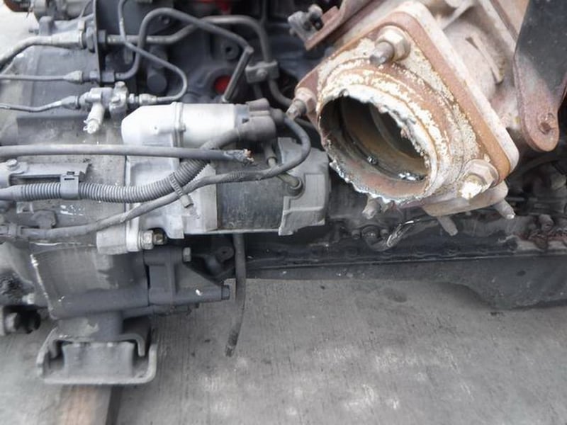  เครื่องยนต์ คอมอลเรล HINO K13C เครื่องยนต์ 6 สูบ 370 แรงม้า