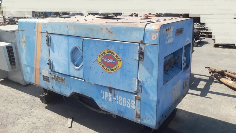 ปั้มลม DENYO DPS 180SS 180cfm 7 บาร์ เครื่อง ISUZU C240 4 สูบ