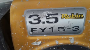เครื่องยนต์ ROBIN รุ่น EY15-3 3.5 แรงม้า เครื่องยนต์ ROBIN รุ่น EY15-3 3.5 แรงม้า