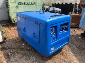 ปั้มลม AIRMAN PDS125S เครื่อง 3 สูบ 7 บาร์ เก่าเมืองนอก สินค้ายังไม่เคยใช้งานใน