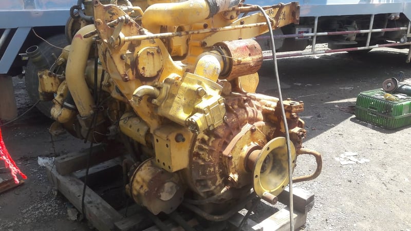 เครื่องยนต์ CATERPILLAR 3406 ดีเซล 6 สูบ 434 แรง พร้อมปั้ม เครื่องยนต์ CATERPILLAR 3406 ดีเซล 6 สูบ 434 แรง พร้อมปั้ม