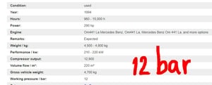 ขายเครื่องปั้มลม ATLAS COPCO รุ่น XAHS 365 MD ขนาด 750 CFM 12 BAR ขายเครื่องปั้มลม ATLAS COPCO รุ่น XAHS 365 MD ขนาด 750 CFM 12 BAR