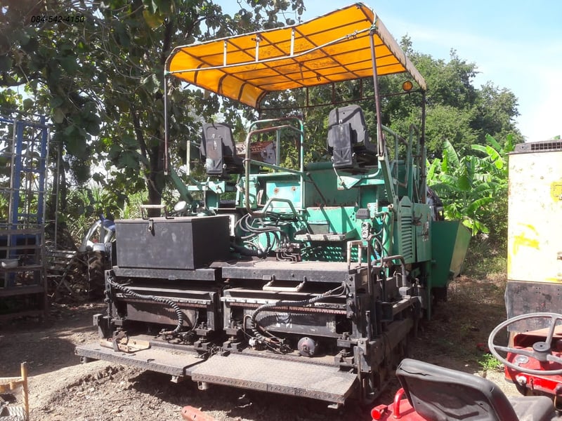  รถปูยาง VOGELE SUPER 1600 ระยะปู 4.75-6 เมตร เครื่องดอยซ์ 6 สูบ