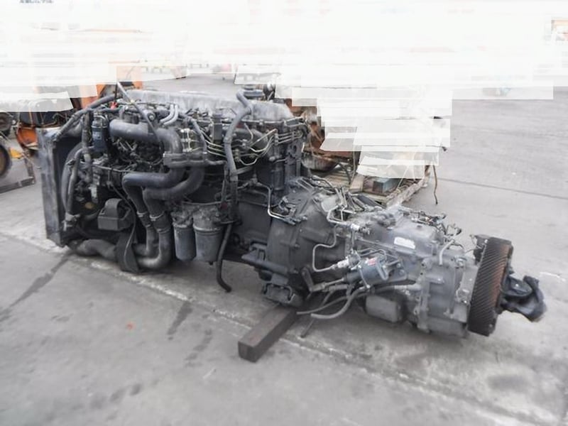 เครื่องยนต์ คอมอลเรล HINO K13C เครื่องยนต์ 6 สูบ 370 แรงม้า