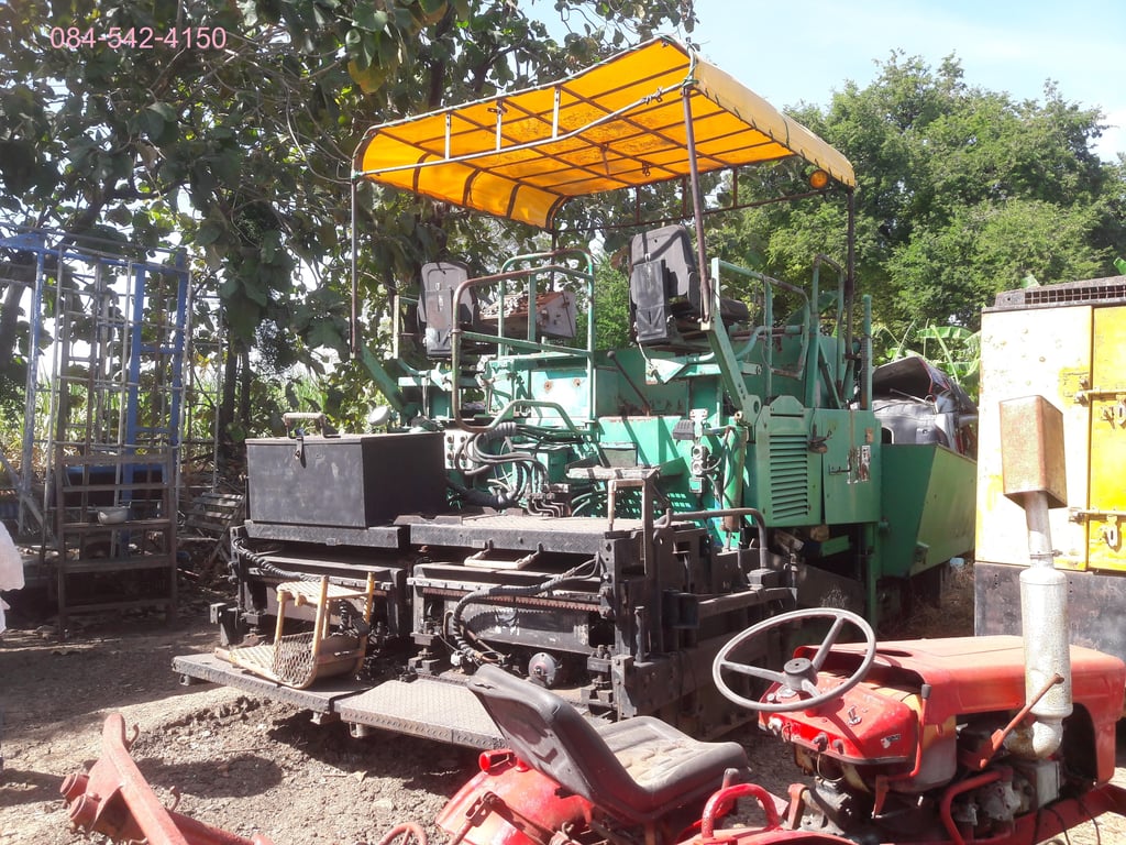 รถปูยาง VOGELE SUPER 1600 ระยะปู 4.75-6 เมตร เครื่องดอยซ์ 6 สูบ รถปูยาง VOGELE SUPER 1600 ระยะปู 4.75-6 เมตร เครื่องดอยซ์ 6 สูบ