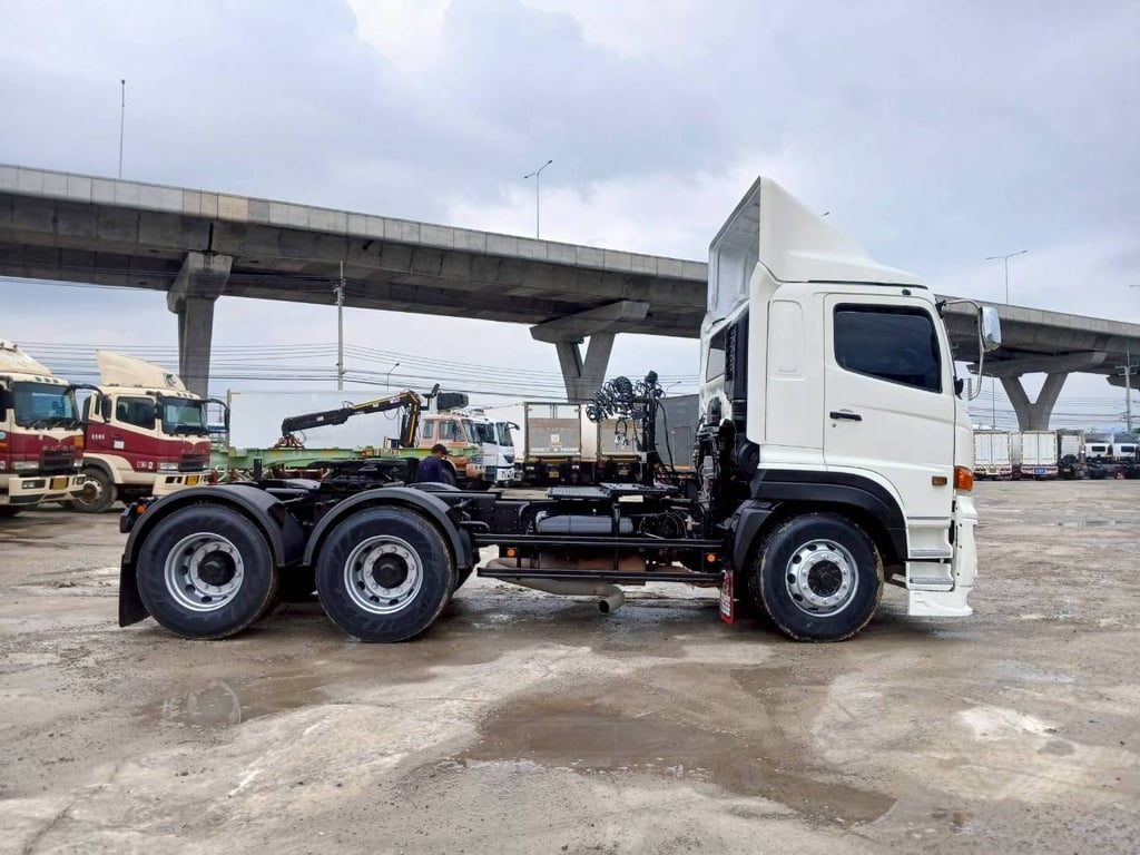 หัวลาก HINO VICTOR 380 แรง ปี65 ยางใหม่พร้อมใช้งาน