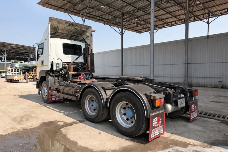10ล้อหัวลาก ISUZU GXZ 360แรงม้า รถบรรทุก เฉพาะหัว ปี2063 เลขไมล์ 280,000 กม.