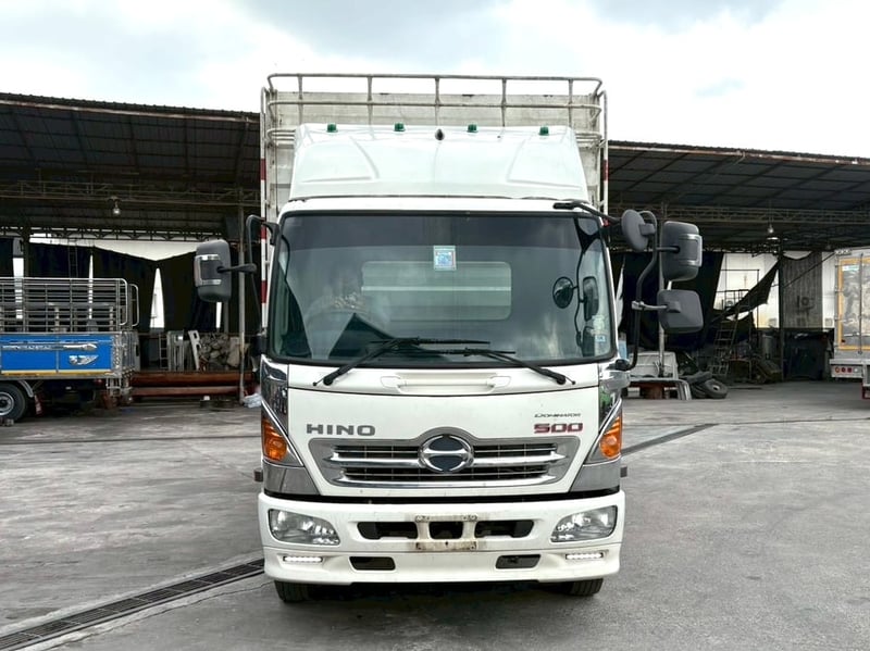 6ล้อHINO FC9J 175 แรงม้า ปี62 กระบะคอกสูง ยาว5.6เมตร