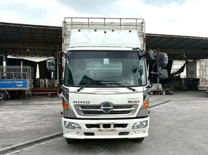 6ล้อHINO FC9J 175 แรงม้า ปี62 กระบะคอกสูง ยาว5.6เมตร