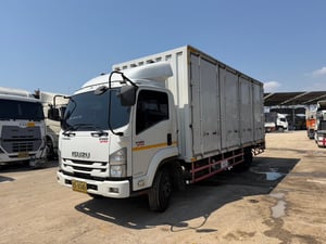 6ล้อISUZU FRR 210แรงม้า ปี63 ตู้แห้ง 10บาน ห้างแท้✔️