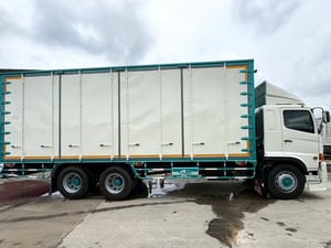 10ล้อhino Victor 260แรงม้า ปี2562 ตู้แห้งยาว7.7เมตรรถพร้อมใช้งาน